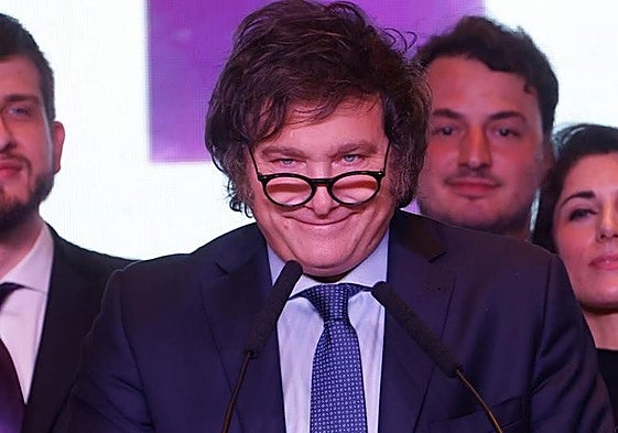 Imagen de archivo del presidente argentino, Javier Milei.