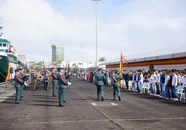El acto del 180 aniversario de la Guardia Civil de la Comandancia de Las Palmas, en imágenes