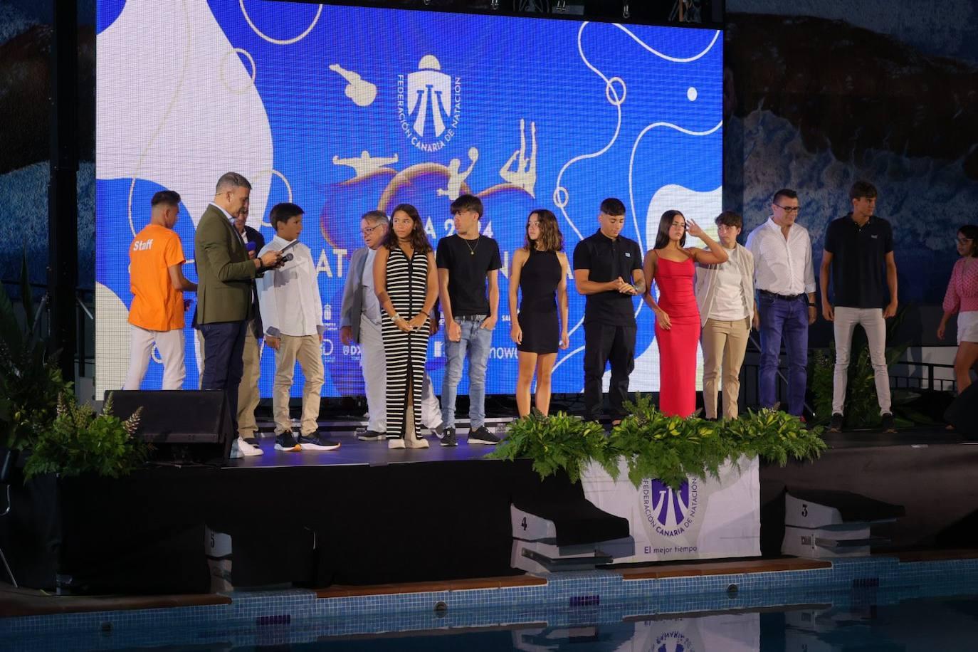 La gala de la Federación Canaria de Natación 2024, en imágenes
