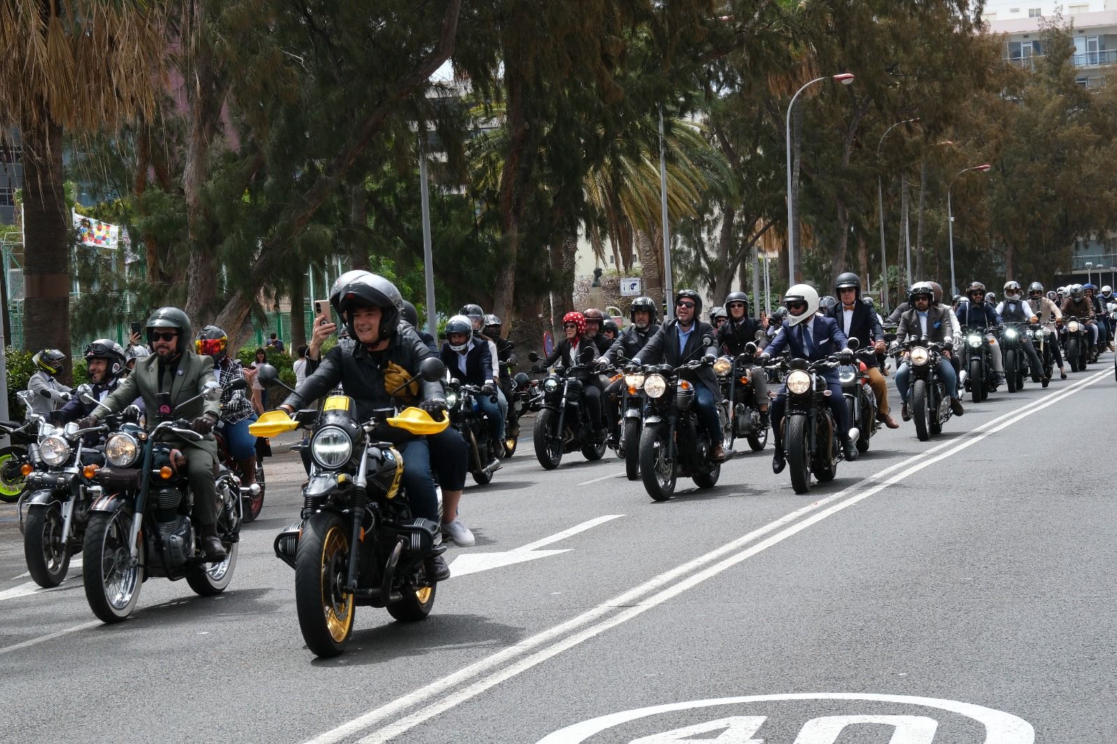 La Distinguished Gentleman`s Ride, en imágenes