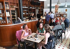 Imagen de la Bodega de Guía, espacio municipal ubicado en el casco.