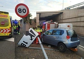 Imagen del siniestro.