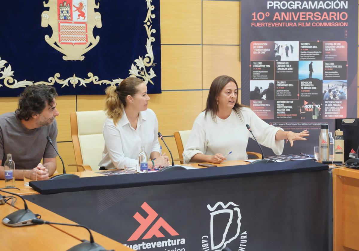 Presentación del programa de actos del décimo aniversario de la Film Commission.