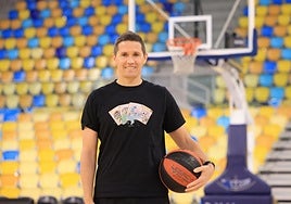 Jaka Lakovic atendió a Canarias7 en el Gran Canaria Arena este jueves.