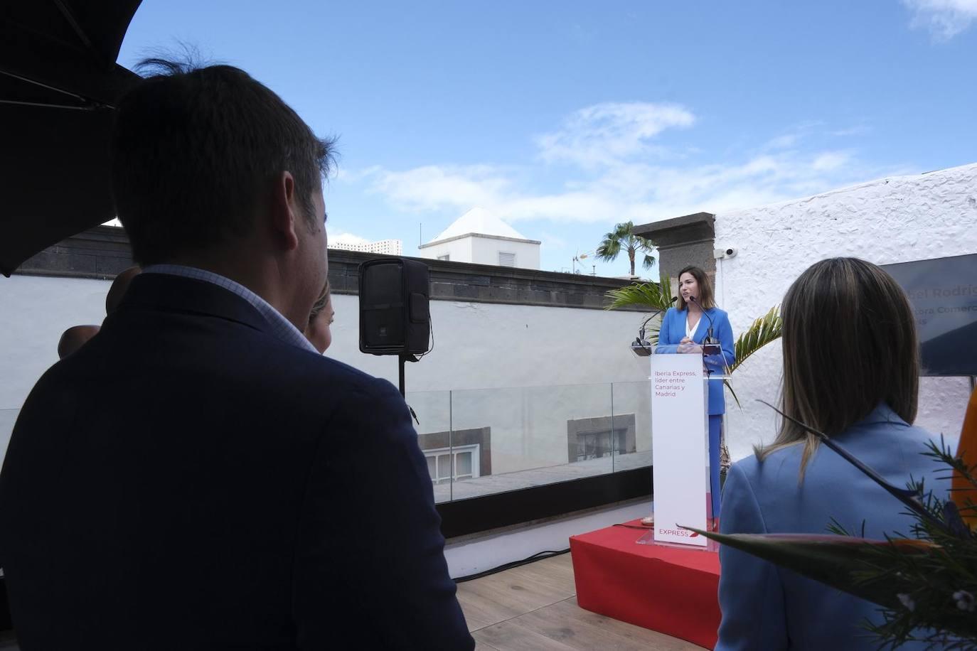 Acto de presentación del pasajero 20 millones en Iberia Express