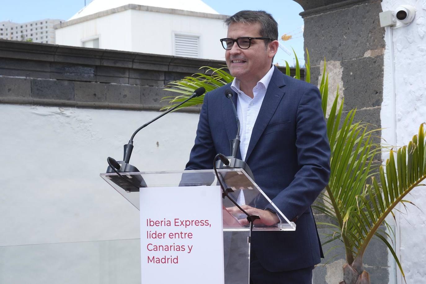 Acto de presentación del pasajero 20 millones en Iberia Express