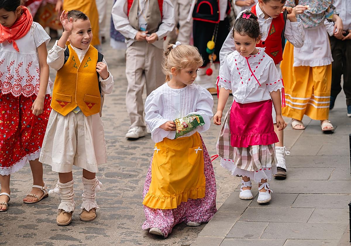 Imagen principal - Gáldar presume de canariedad