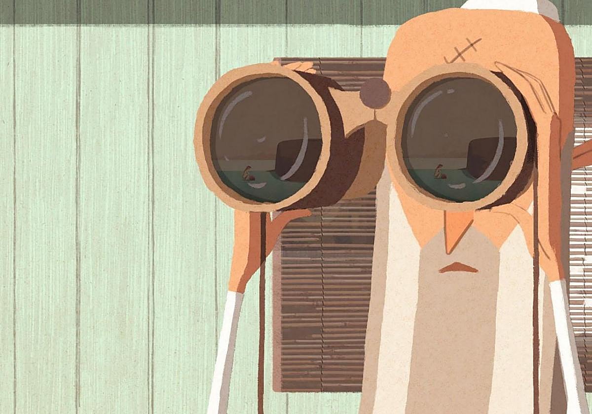 Una imagen del cortometraje iraní 'In the shadow of the Cypress', gran triunfador de la 19ª edición de Animayo.