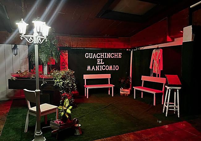 Uno de los supuestos guachinches que han abierto en Gran Canaria.