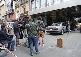 Imagen de un rodaje en Las Palmas de Gran Canaria.