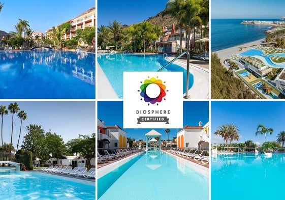 Seis establecimientos de Cordial Hotels & Resorts reconocidos con el prestigioso certificado de sostenibilidad Biosphere Sustainable.