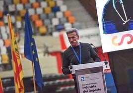 Felipe Isidro, en una de sus conferencias.