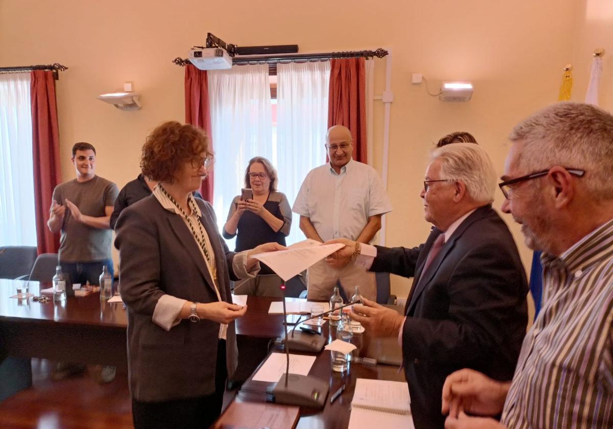María Sánchez-Fernaud toma posesión como concejala en Santa Brígida