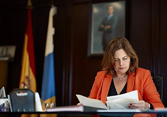 La presidenta del Puerto se reunió con el presidente de Puertos del Estado.