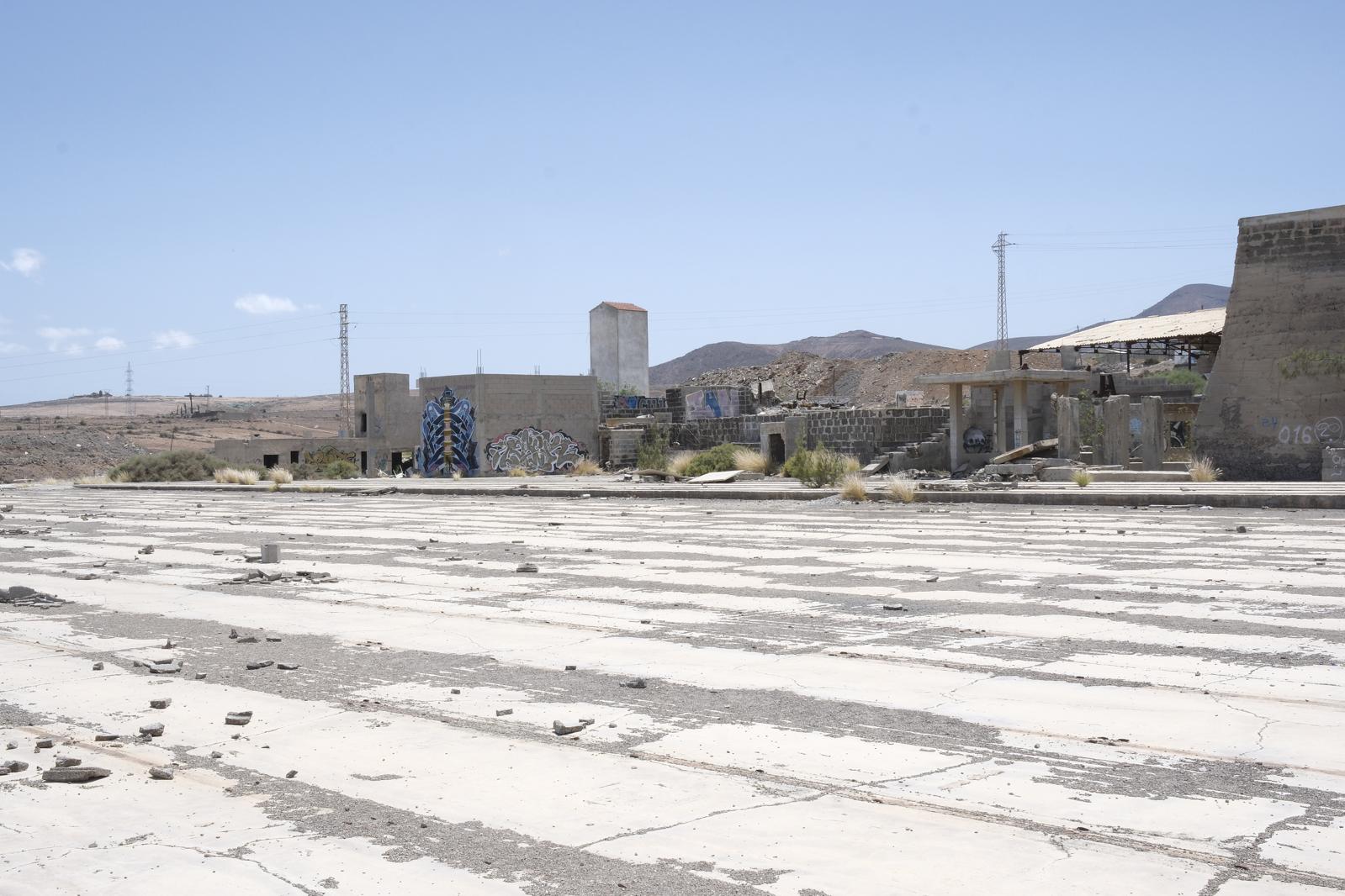 Aquí fue donde se ocultó Mourad, una antigua fábrica de bloques de Las Huesas