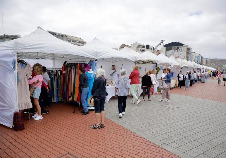 Imagen del mercadillo.