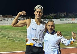 Ricardo Darias, en la izquierda de la imagen, tras su participación en Madrid.