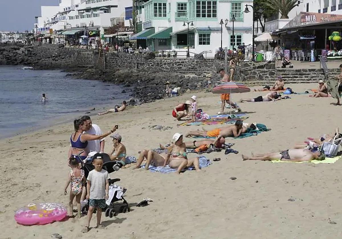 Imagen de archivo de Playa Blanca.