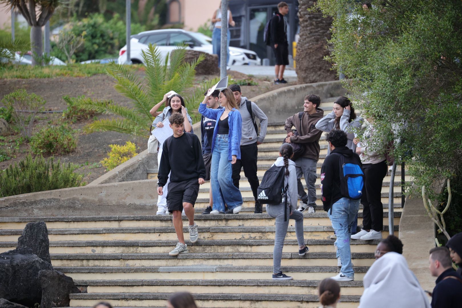 El inicio de las pruebas de la selectividad en Canarias, en imágenes