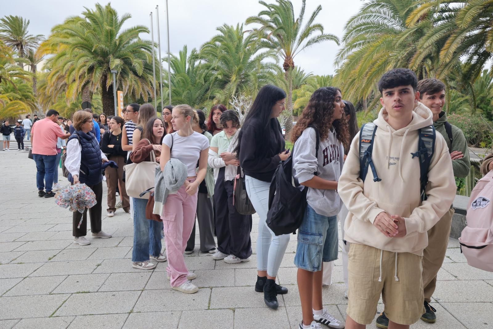 El inicio de las pruebas de la selectividad en Canarias, en imágenes