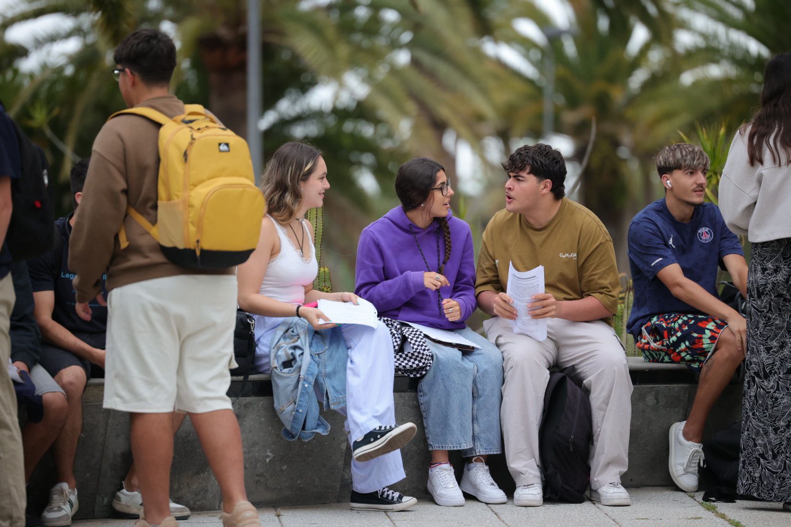 El inicio de las pruebas de la selectividad en Canarias, en imágenes