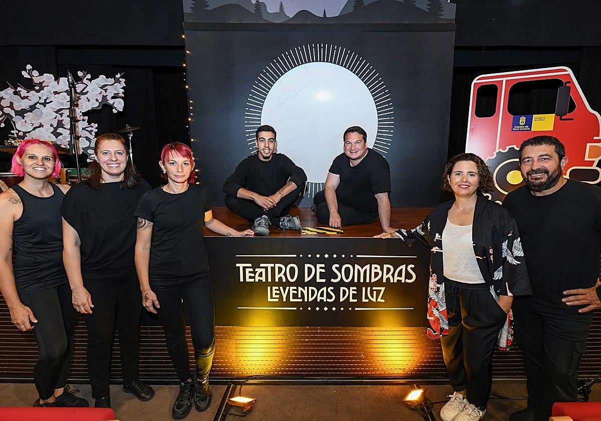 Imagen principal - Teatro de sombras y leyendas canarias para sorprender a los escolares
