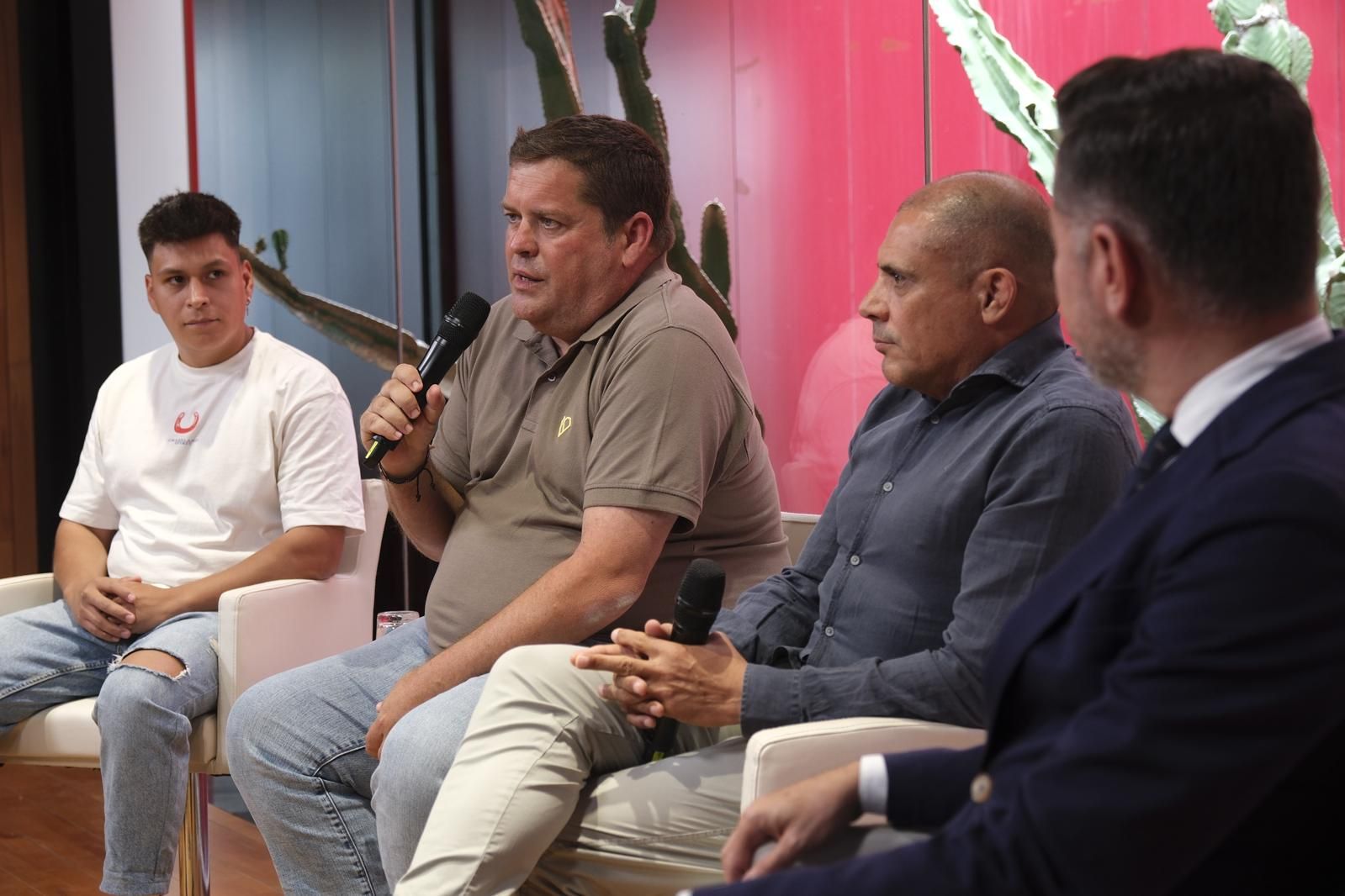 La presentación del concierto de Marc Anthony en Gran Canaria, en imagenes