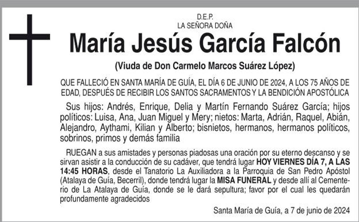 María Jesús García Falcón