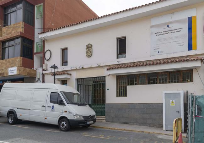 Edificio que se cederá al Gobierno canario.