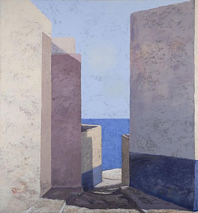 Uno de los cuadros de la serie 'Estancias'.