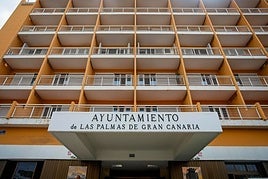 Imagen de archivo del ayuntamiento de la capital grancanaria.