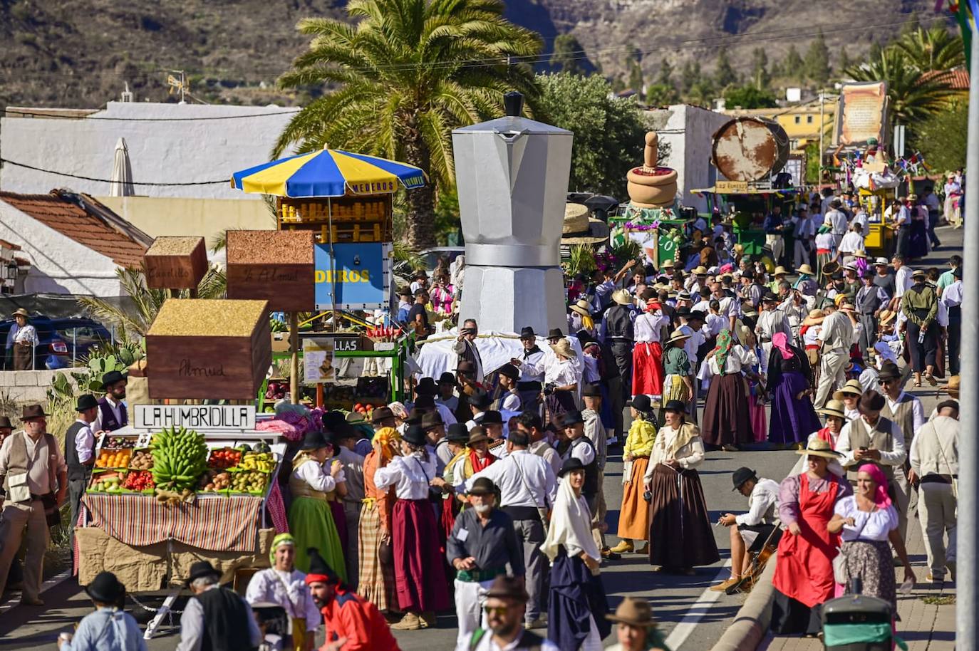 Mogán presume de la romería de San Antonio el Chico