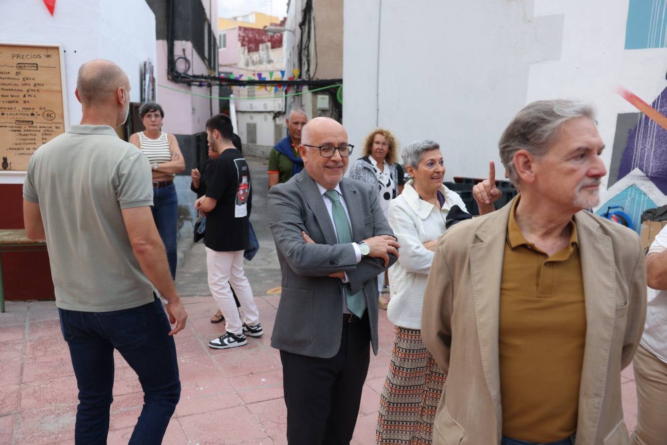 Pregón de Antonio Morales en el barrio de San Juan