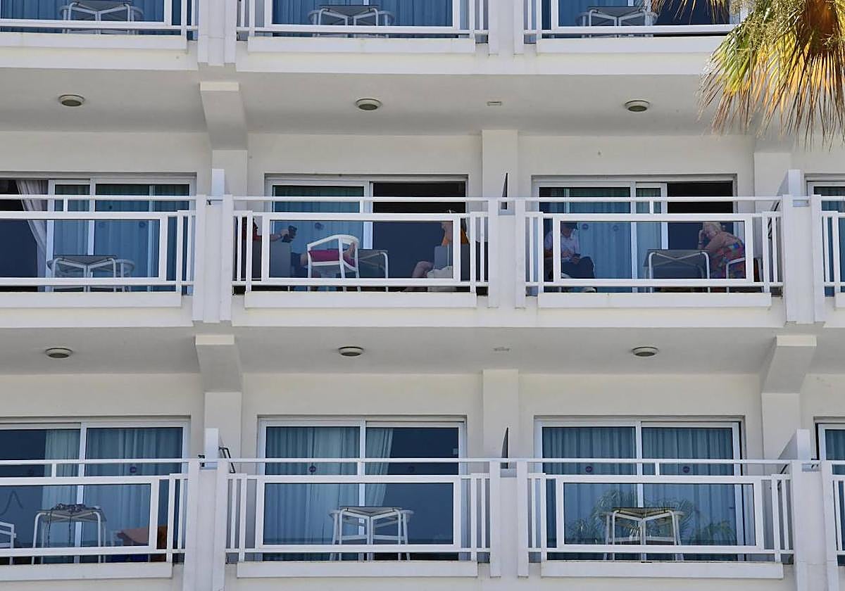 Imagen de archivo de apartamentos turísticos.