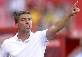 Luis Carrión, actual entrenador del Real Oviedo.