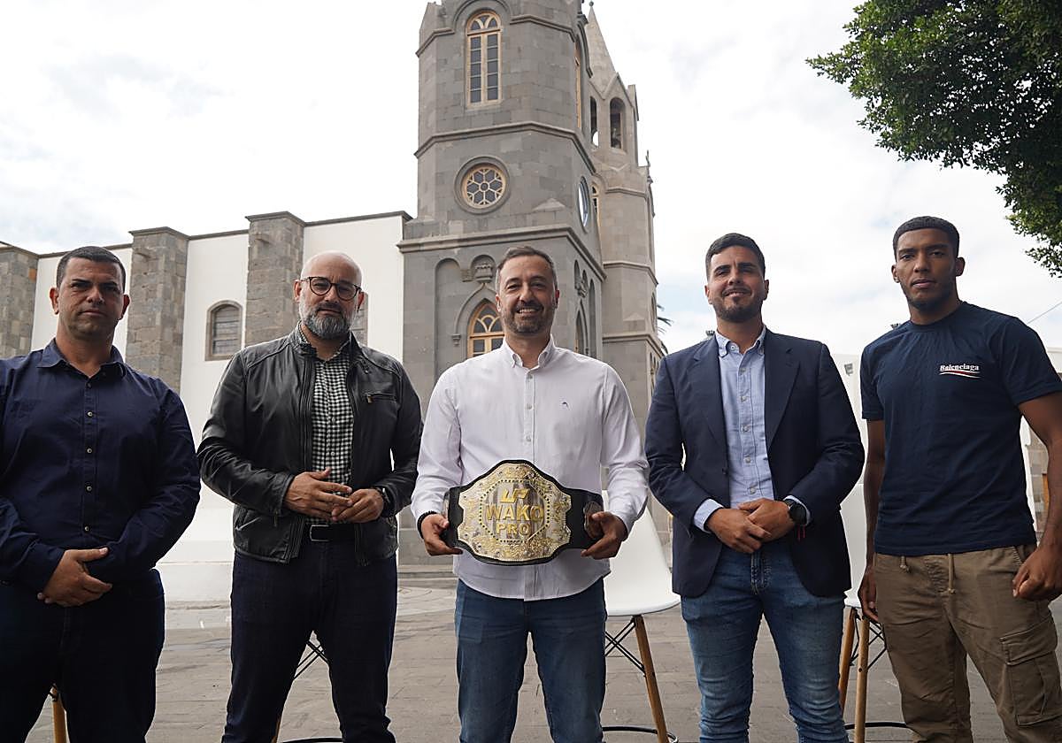 Acto de presentación del Campeonato del Mundo WAKO de K-1 en Telde.
