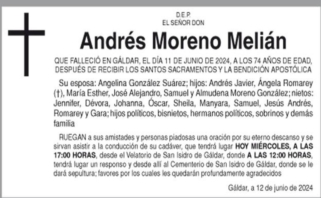 Andrés Moreno Melián