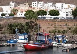Barcos de pesca de la cofradía de Gran Tarajal.