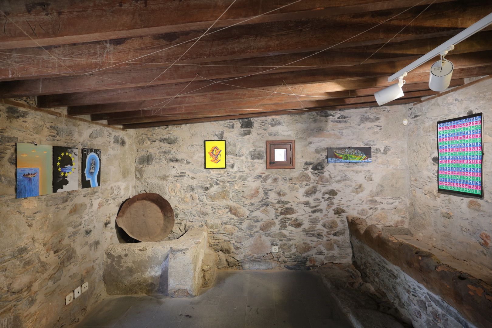 La exposición &#039;Europa o morir&#039; del IES Faro de Maspalomas, en imágenes