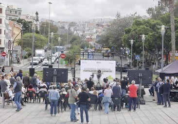 Darias asegura que la intervención en el Guiniguada será «en superficie»