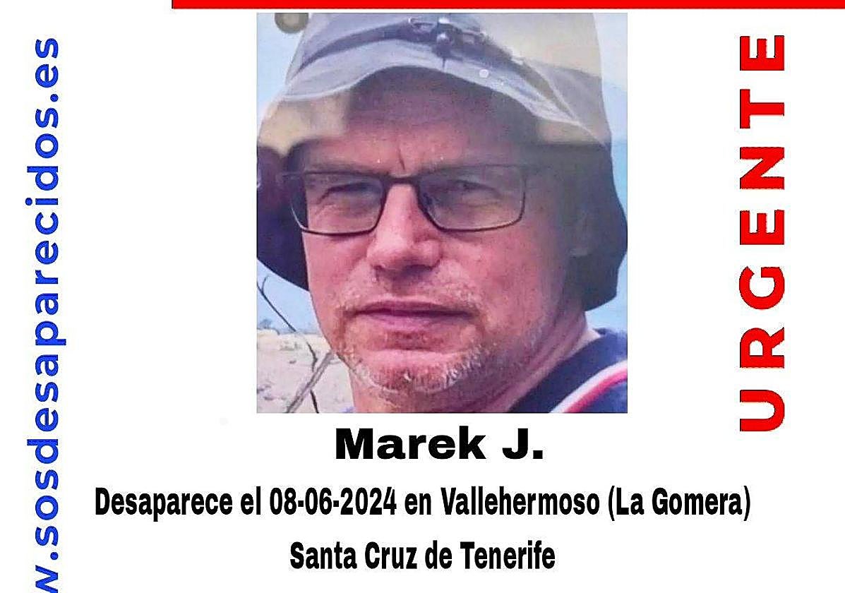 Cartel del desaparecido.