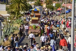 Imagen de la Romería de San Antonio El Chico, en Mogán.