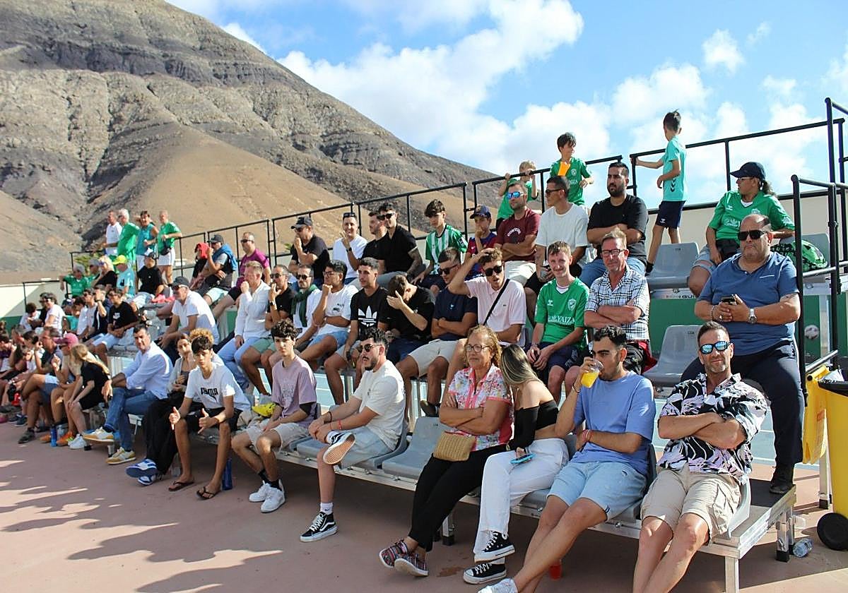 Imagen de archivo de la afición del Unión Sur Yaiza.