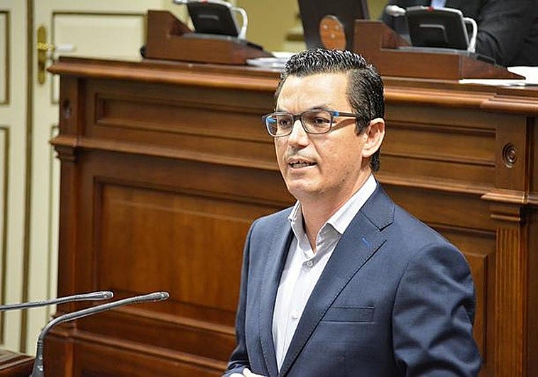 Pablo Rodríguez, consejero de Obras Públicas, Vivienda y Movilidad del Gobierno de Canarias.