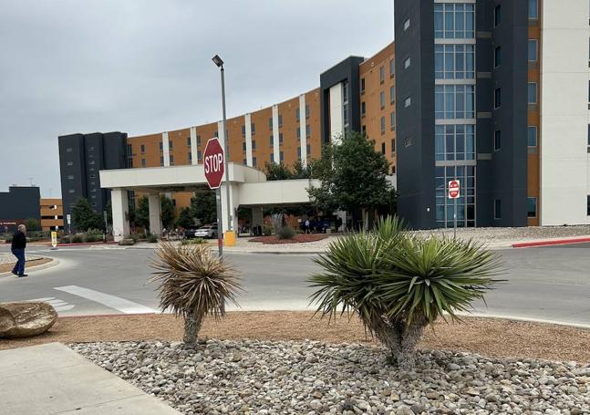 Hotel del Casino en Rosita, reserva de los indios Kickapoo.