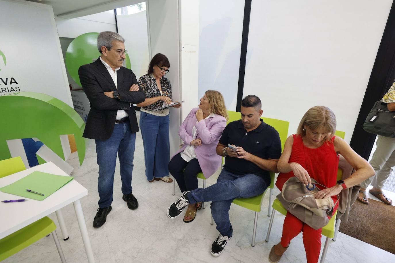 La reunión ejecutiva de Nueva Canarias, en imágenes