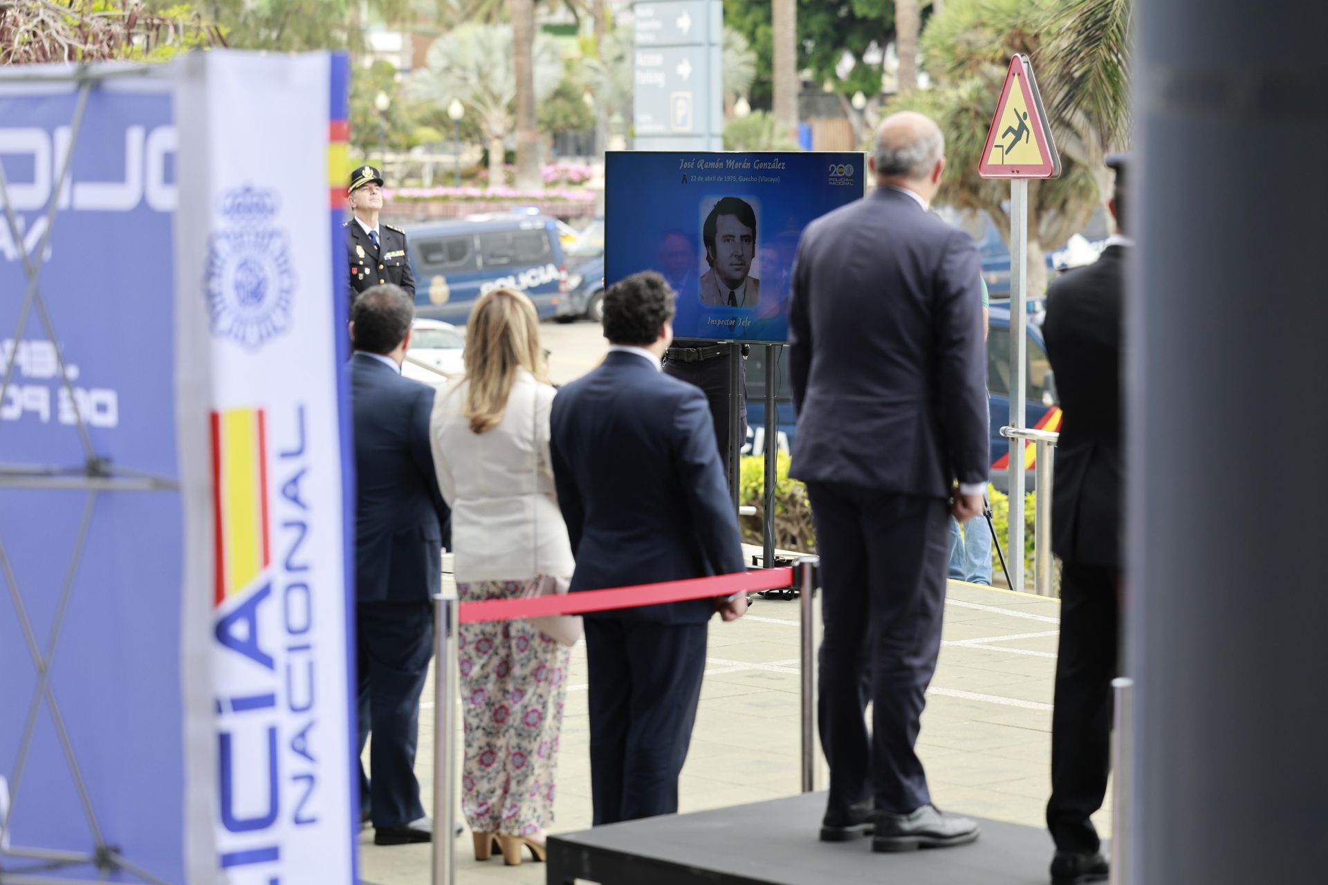 Acto homenaje a los Policías caídos en atentados terroristas, en imágenes