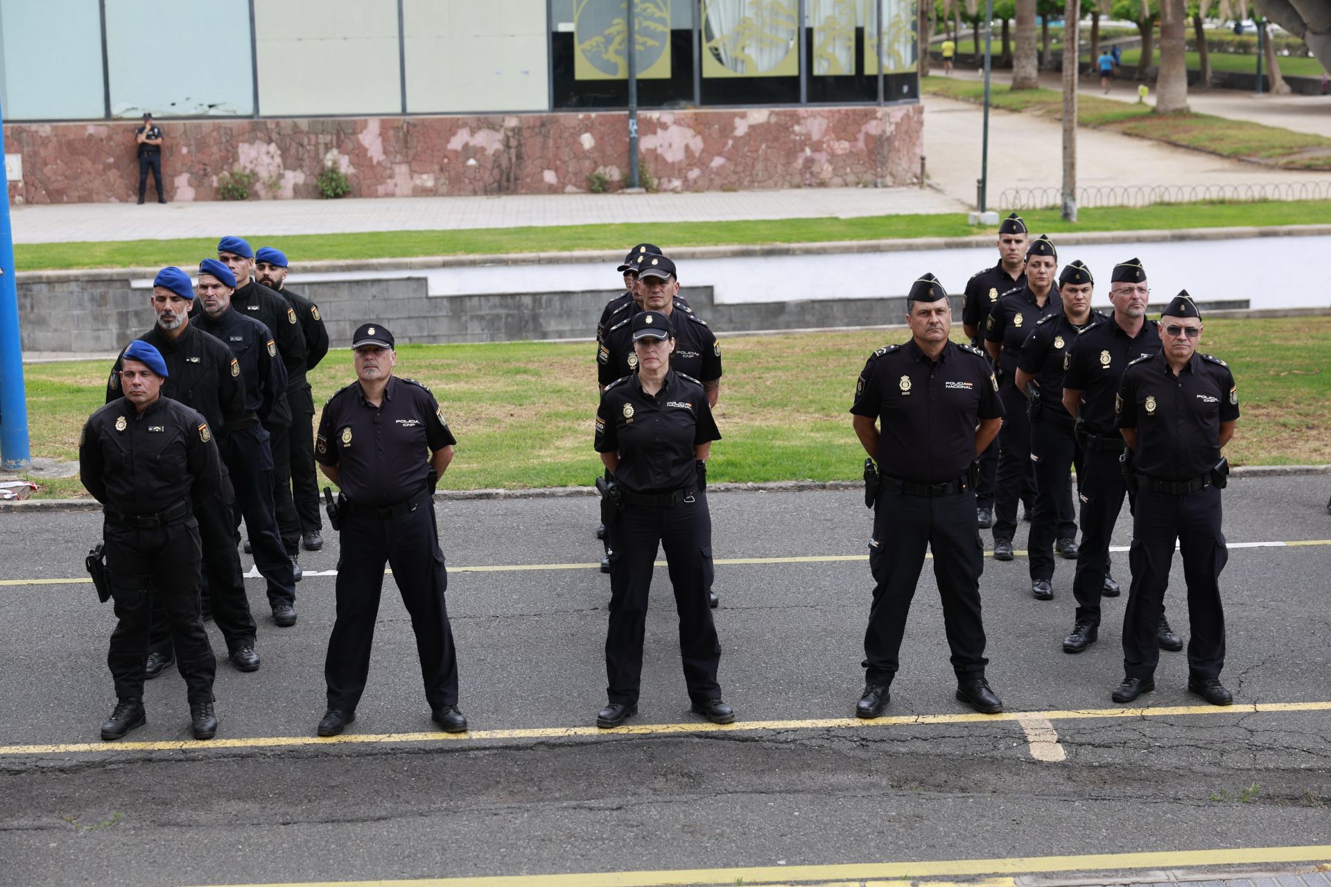 Acto homenaje a los Policías caídos en atentados terroristas, en imágenes