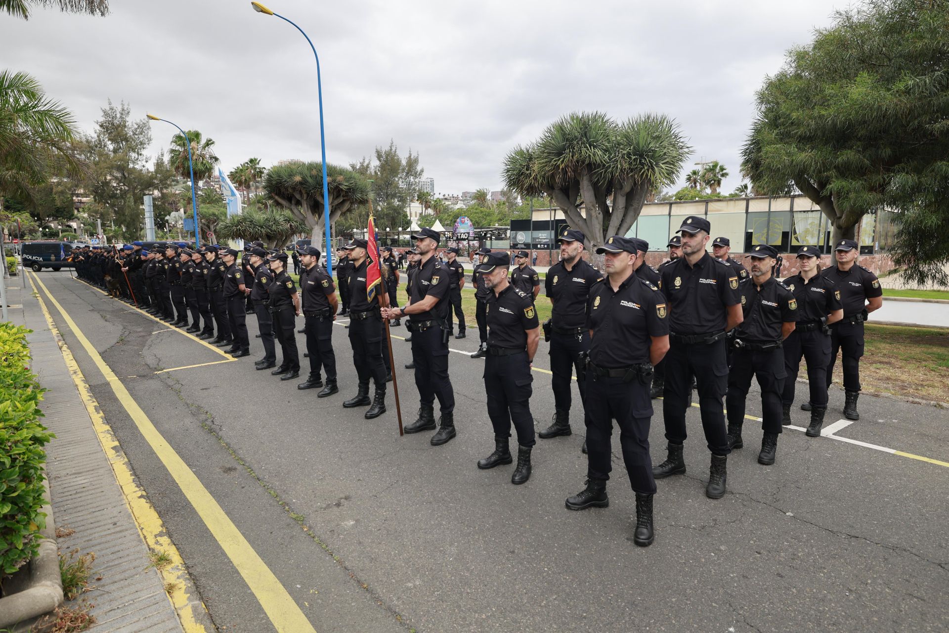 Acto homenaje a los Policías caídos en atentados terroristas, en imágenes