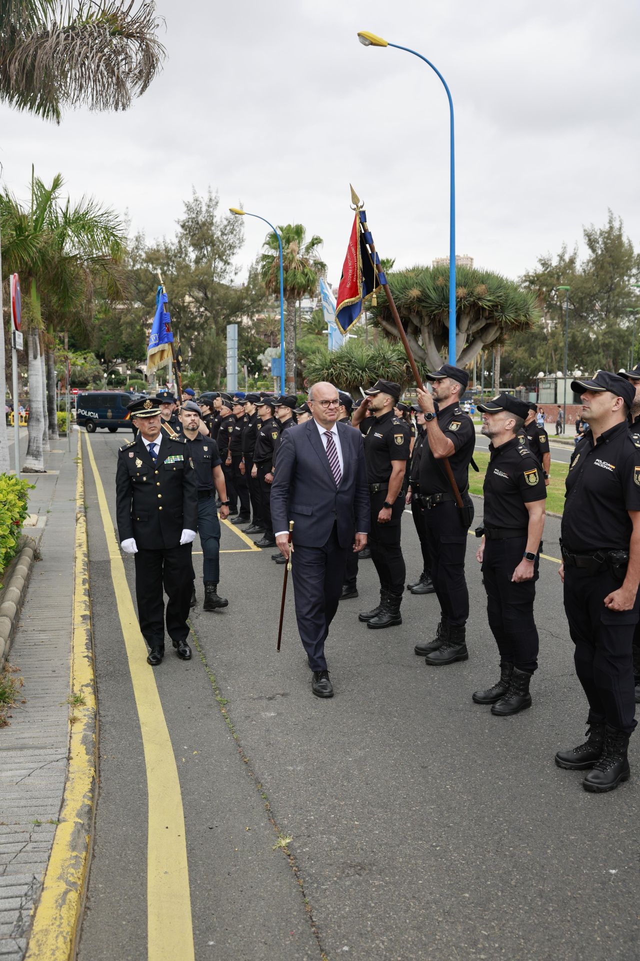 Acto homenaje a los Policías caídos en atentados terroristas, en imágenes